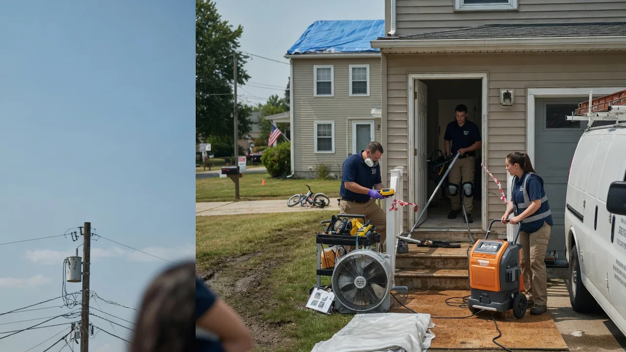 Water Damage Repair in Overpeck, OH near me